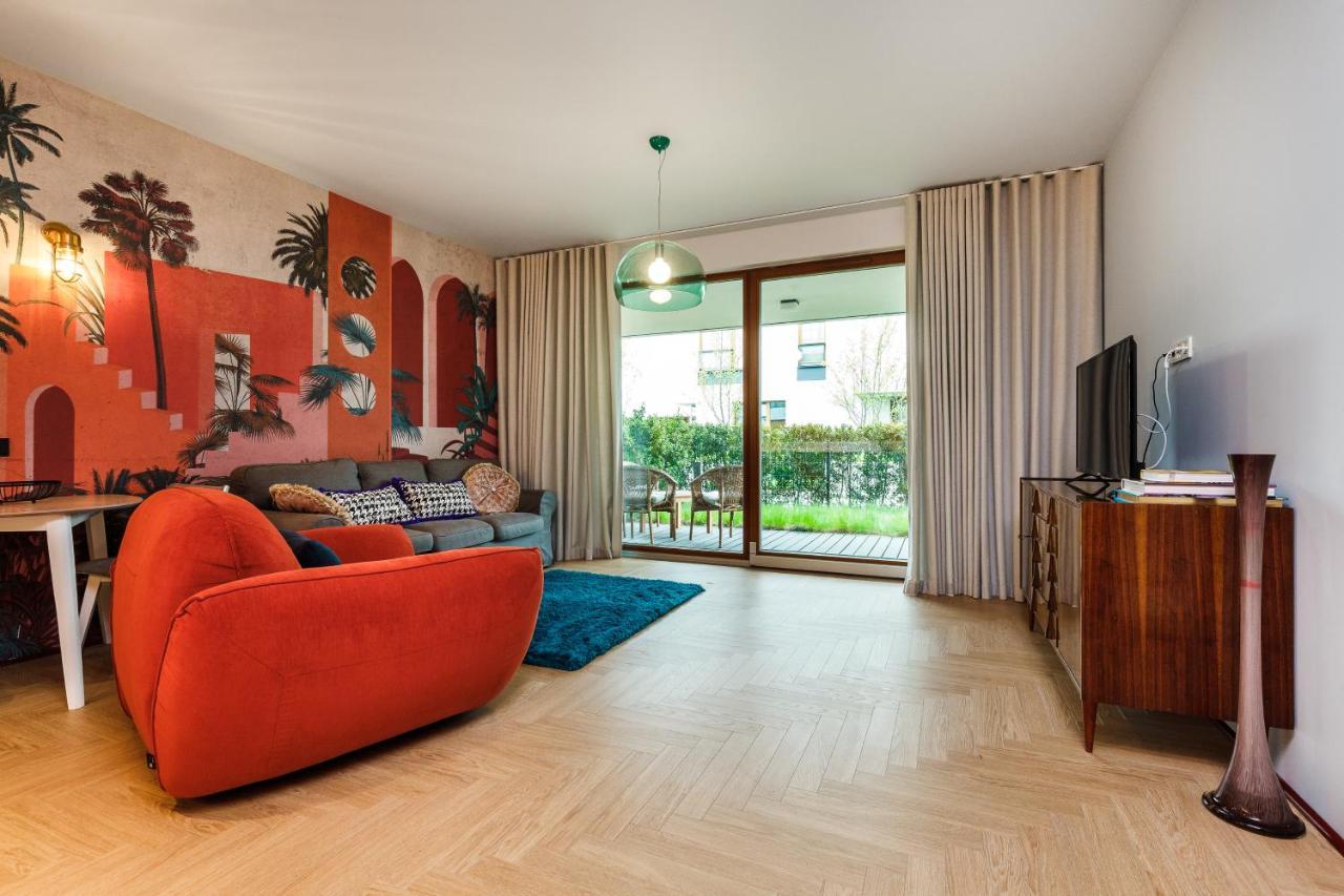 Apart Palm Springs Plaza Gdansk Leilighet Eksteriør bilde